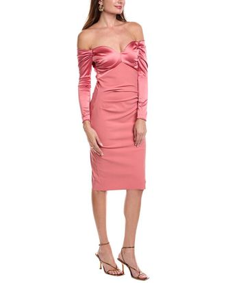 La Petite Robe Di Chiara Boni Bessie Solid Midi Dress