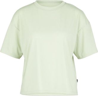Stoic QuickDry SkaraSt. Backprint Tee Funktionsshirt f&uuml;r Damen | wei&szlig;/gr&uuml;n