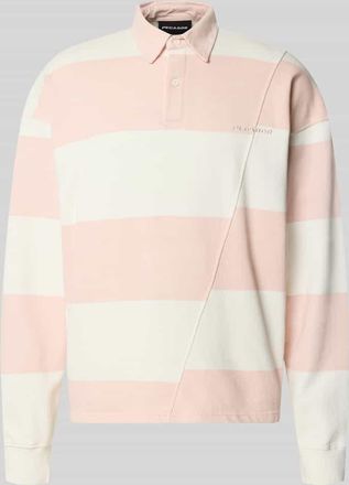 Pegador Relaxed Fit Poloshirt aus reiner Baumwolle Modell Castelluccio in Pink, Gr&ouml;&szlig;e XXL