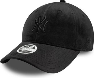New Era New York Yankees Tonal Velour 9Forty Women Cap Black