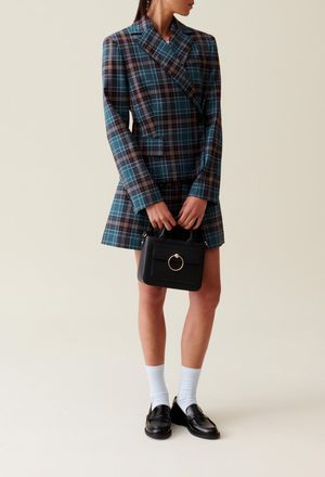 Claudie Pierlot Veste tailleur carreaux