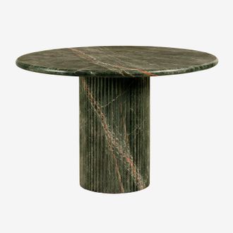 Sklum Mesa De Comedor Redonda &Oslash;120 Cm En Piedra Natural Grosseto Sklum