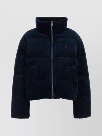 Polo Ralph Lauren stretch corduroy down jacket with high collar