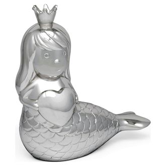 Zilverstad Alcanc&iacute;a De Plata Para Ni&ntilde;os, Elegante Regalo De Sirena Tama&ntilde;o: 120x54x125 Mm Sku: Zv6180061