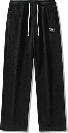 Generic Fleece Joggers Men Mens Lined Thermal Trousers Softshell Lounge Pants Elastic Waist Warm Thick Plush with Drawstring Sports Gym Fluffy Winter Clothes 