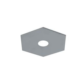 Lumicom Lumicom - River Hex 1x Plaf&oacute;n Monocolor Mate