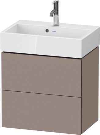 Duravit L-cube Mueble De Ba&ntilde;o De Pared Compact, 2 Cajones, Ancho: - Duravit