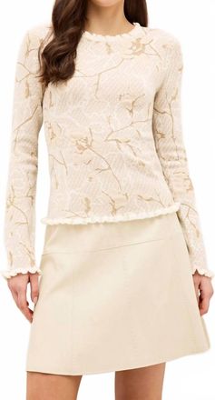 Marie Oliver Issa Top In Allium