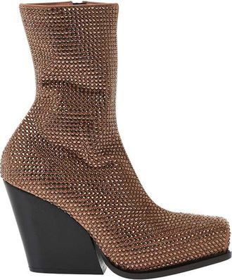 Stella McCartney Brown Embellished Boots