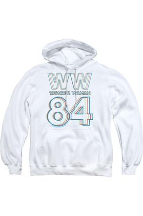 Gildan Wonder Woman 84 3d Hype Logo Adult Pull Over Hoodie / Hooded Sweatshirt