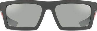 Prada PS02ZSU 18K60A Mens Sunglasses Grey Size 55