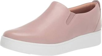 FitFlop Womens Sania Skates Sneaker In Mink/rose Gold