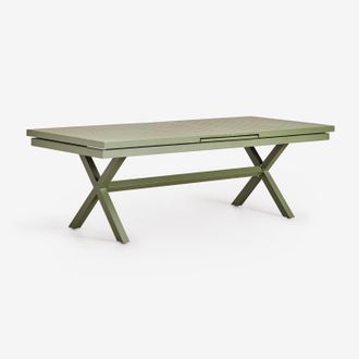 Sklum Sklum - Mesa De Comedor Rectangular Extensible En Aluminio Karena