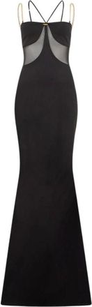 Roberto Cavalli Mujer, Vestidos, Negro, Talla: S