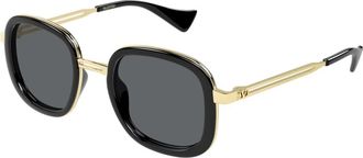 Valentino Vg0062S Zonnebril - Dames - Accessoires - Zwart - Maat: 47 MM Nylon