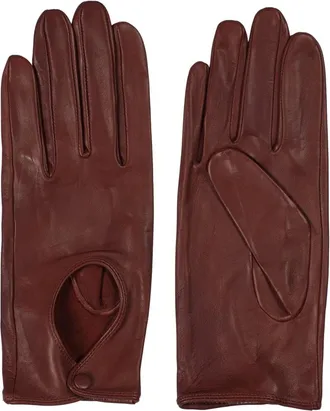 Howard London Accessoires, Dames, Bruin, 7 1/2 IN, Leer, Emelie Handschoenen