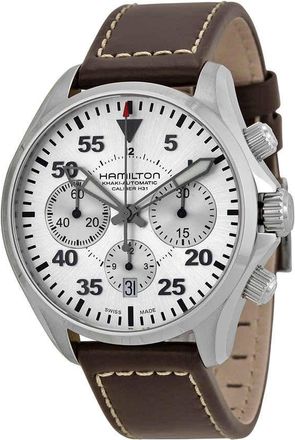 Hamilton Khaki Aviation Pilot Automatic Chronograph Mens Watch H64666555