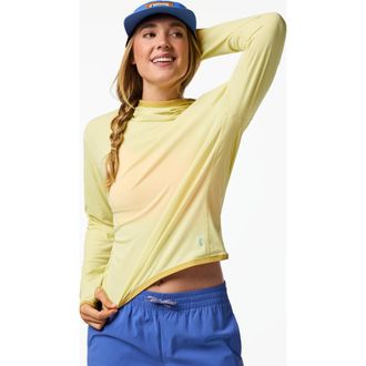 Cotopaxi Sombra Sun Hoodie - Womens in Honeydew at Nordstrom, Size X-Large