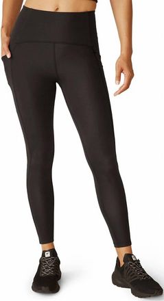 Beyond Yoga Power Beyond Pocket Midi Leggings In Black