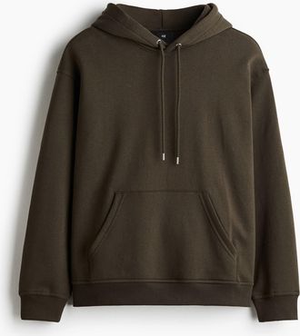 H&M Hoodie in Loose Fit - Green