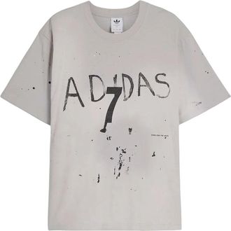 adidas x SFTM 007 Short-Sleeve T-Shirt Asia Sizing Grey Two KS1342