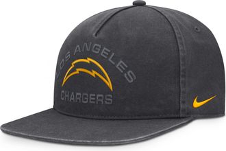 Nike Los Angeles Chargers Primetime Pro Nike Mens NFL Adjustable Hat in Grey | NF5706F97-6CZ