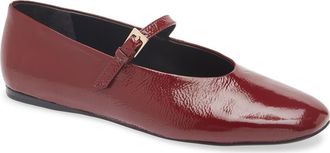 Nordstrom Maraise Ballet Flat in Red Cordovan at Nordstrom, Size 10