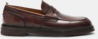Officine Creative Men - Penny loafers Sax Flexi 001 red-brown