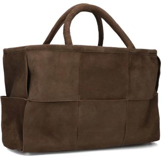 ViaMailBag Dames, Tassen, Bruin, Maat: ONE Size Su&egrave;de