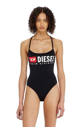 Diesel Bodysuit in cotton with T-back straps - Bodysuits - Woman