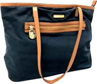 Michael Kors Pre-owned Fabric shoulder-bags - Dames - Vintage Shopper - Blauw - ONE Size - Vintage