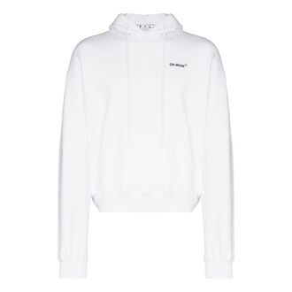 Off-white Mens Off-White SS22 Solid Color Short Casual Long Sleeves Version White OMBB037C99FLE0030110WHITE