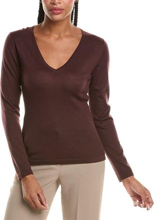 N.Peal N. PEAL Imogen V-Neck 100% Cashmere Sweater