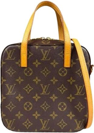 Louis Vuitton Pre-owned Handbags, female, Brown, Size: ONE SIZE Pre-owned Monogram Canvas Shoulder Bag