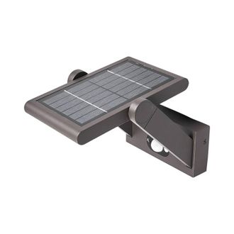 Lucande Lucande L&aacute;mpara Solar Exterior valerian En Negro De Aluminio