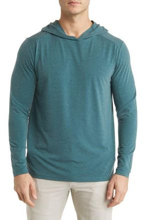 Fair Harbor The Seabreeze Performance Hoodie in Seapine at Nordstrom, Size X-Large