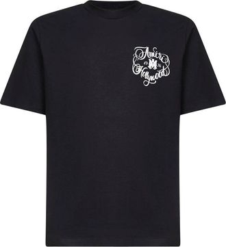 Amiri T Shirt Nero-Uomo