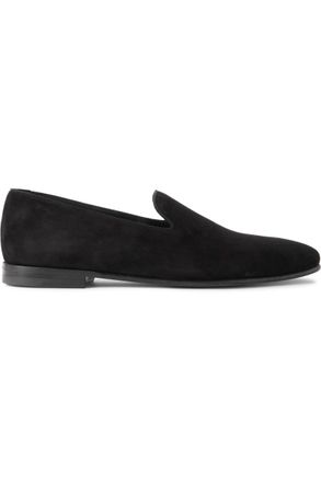 Manolo Blahnik Mario Suede Loafers
