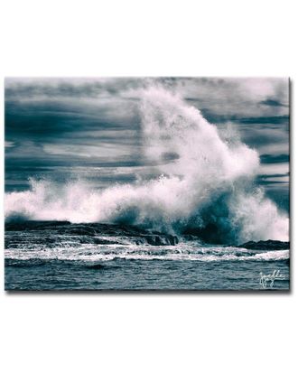 Ready2HangArt Ready2hangart Capsizing The Sea Wrapped Canvas Wall Art