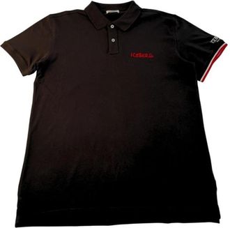 Iceberg Polo Shirt - Heren - Polos - Zwart - M - Katoen - Tops
