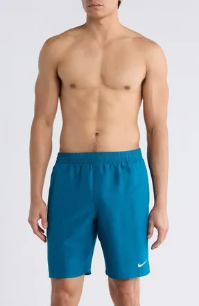 Nike 9-Inch Volley Swim Shorts in Green Abyss at Nordstrom Rack, Size X-Large