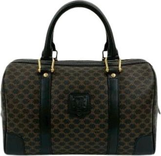 Celine Pre-owned Handbags, female, Black, Size: ONE SIZE Pre-owned Vintage Handbag