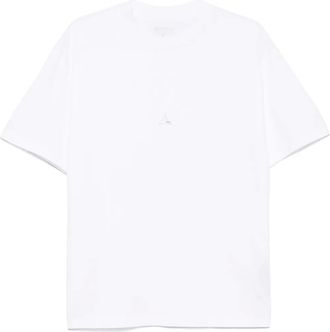 Roa logo T-shirt - men - Organic Cotton - L - White