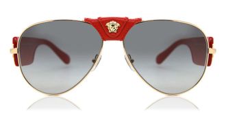 Versace VE2150Q 100211 Mens Sunglasses Gold Size 62