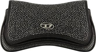 Diesel Play Crossbody XS - Dames - Clutches - Zwart - ONE Size - Katoen - Tassen