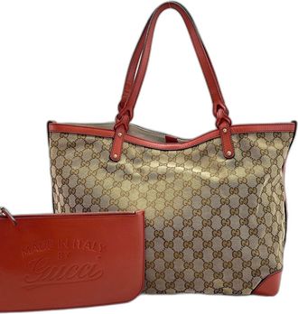 Gucci Beige Tote Bag (Pre-Owned)