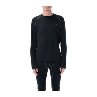 Nike Wildsee Maglia a Maniche Lunghe - - Sport - Uomo - Nero - M