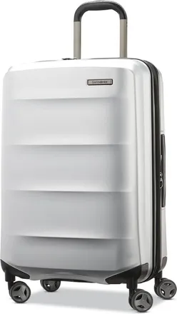 Samsonite Octiv Hardside Spinner Carry-On Luggage in Aluminum Silver at Nordstrom, Size Medium