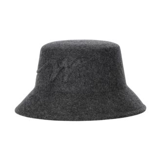 Max Mara Yaqui Hat - Dames - Hoeden - Grijs - 58 CM - Katoen - Accessoires