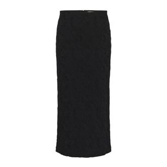 Soaked In Luxury Rokken, Dames, Zwart, XS, Midi Rokken